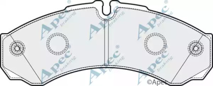 APEC BRAKING PAD1922