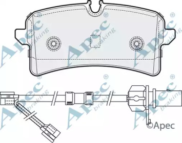 APEC BRAKING PAD1939