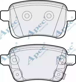 APEC BRAKING PAD2064