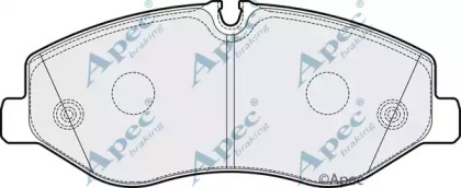 APEC BRAKING PAD2051