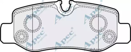 APEC BRAKING PAD2052