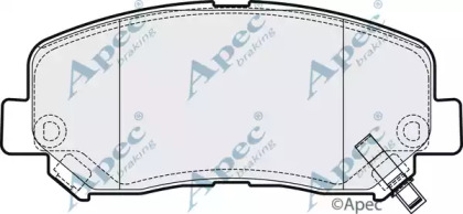 APEC BRAKING PAD2076