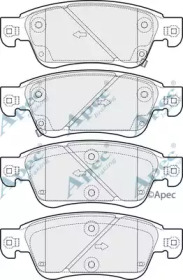 APEC BRAKING PAD1686