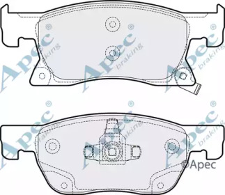 APEC BRAKING PAD2103