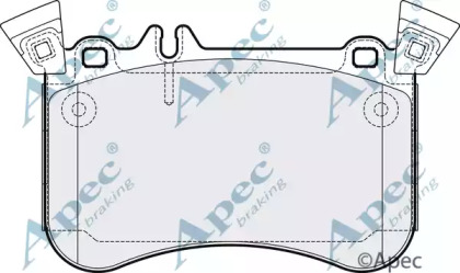 APEC braking PAD2118 APEC braking PAD2118