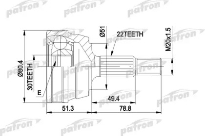 PATRON PCV1004