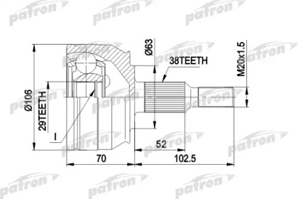 PATRON PCV1033