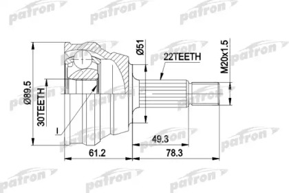 PATRON PCV1050