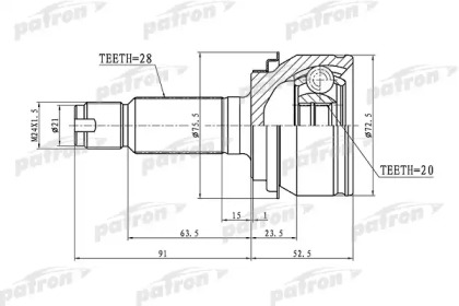 PATRON PCV1343