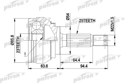 PATRON PCV1404 PATRON PCV1404