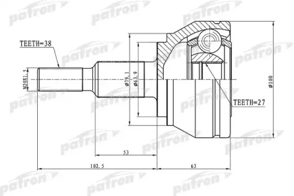 PATRON PCV1633