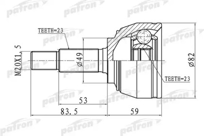 PATRON PCV1667