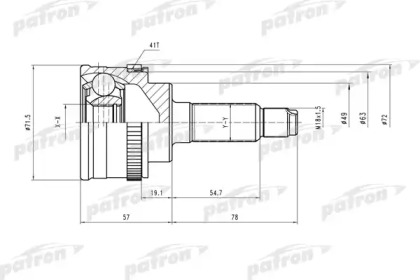 PATRON PCV3987