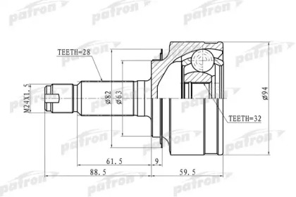 PATRON PCV9744