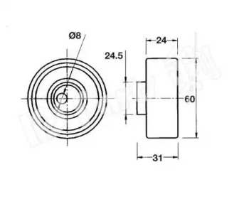 IPS PARTS ITB-6107