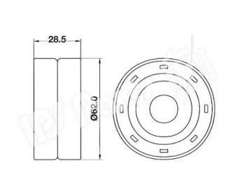 IPS PARTS ITB-6225