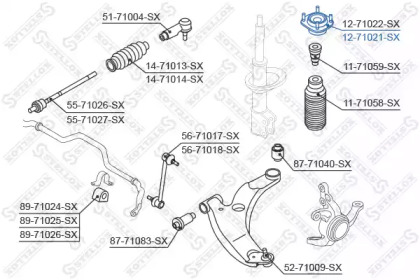 STELLOX 12-71021-SX