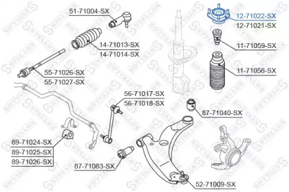 STELLOX 12-71022-SX