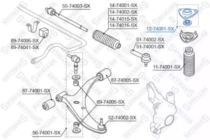 STELLOX 12-74001-SX