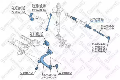 STELLOX 14-17020-SX