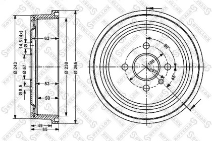 STELLOX 6025-3614-SX