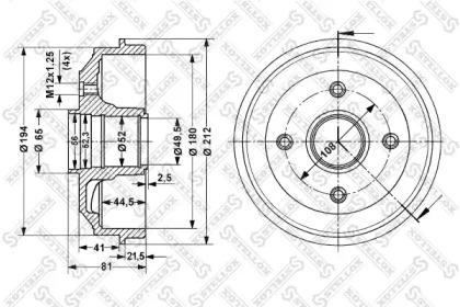 STELLOX 6025-3705-SX