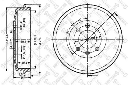 STELLOX 6025-3708-SX