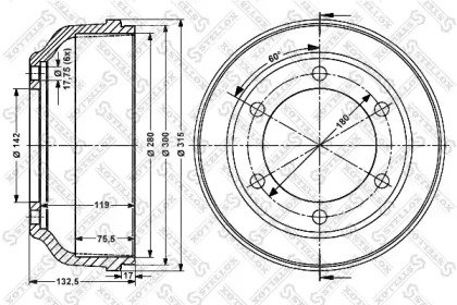 STELLOX 6026-2509-SX