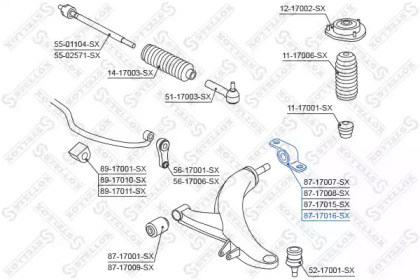 STELLOX 87-17016-SX