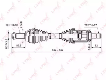 LYNXAUTO CD-1423