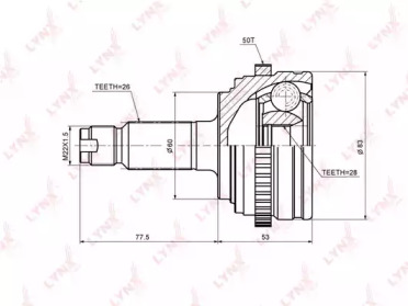 LYNXAUTO CO-3448A