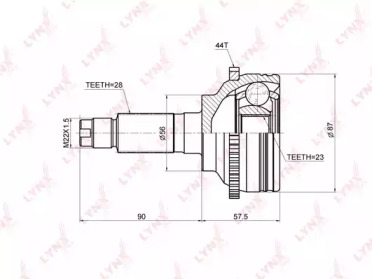 LYNXAUTO CO-3672A