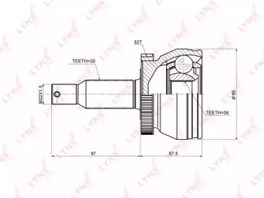 LYNXAUTO CO-3695A