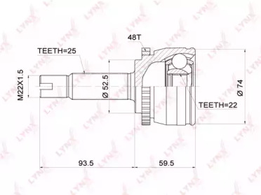 LYNXAUTO CO-3696A