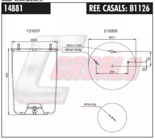 CASALS B1126