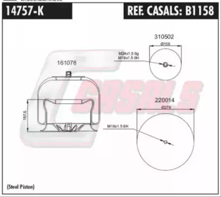 CASALS B1158