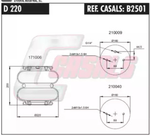 CASALS B2501