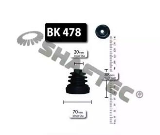 SHAFTEC BK478 SHAFTEC BK478