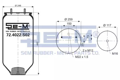 SEM LASTIK 72.4022.S02