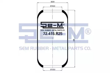 SEM LASTIK 72.415.R25