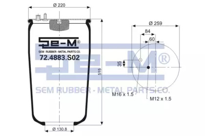 SEM LASTIK 72.4883.S02