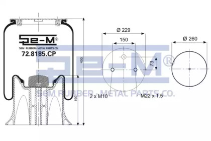 SEM LASTIK 72.8185.CP
