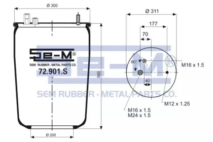 SEM LASTIK 72.901.S