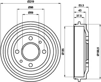 HELLA PAGID 8DT 355 301-961