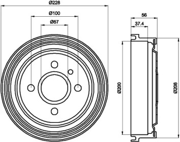 HELLA PAGID 8DT 355 301-181