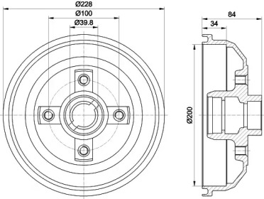 HELLA PAGID 8DT 355 301-161