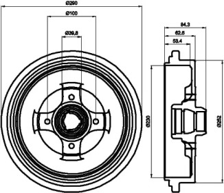 HELLA PAGID 8DT 355 301-711