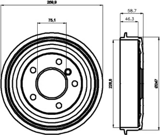 HELLA PAGID 8DT 355 300-021