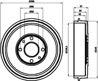 HELLA PAGID 8DT 355 300-071