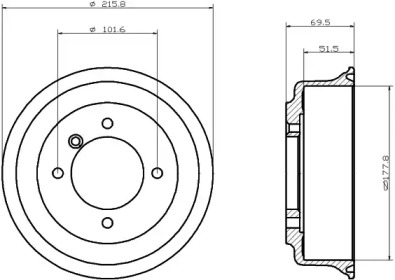 HELLA PAGID 8DT 355 302-251